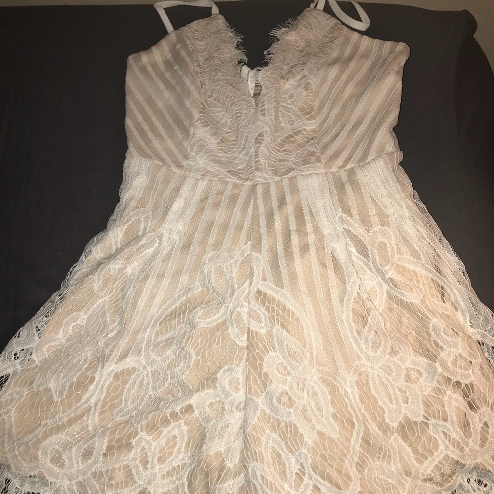 Lace romper